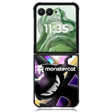 The Monstercat Family Z3696 Motorola Moto Razr+ Plus 2024/2025 Case, Motorola Razr 50 Ultra/50s Ultra Case