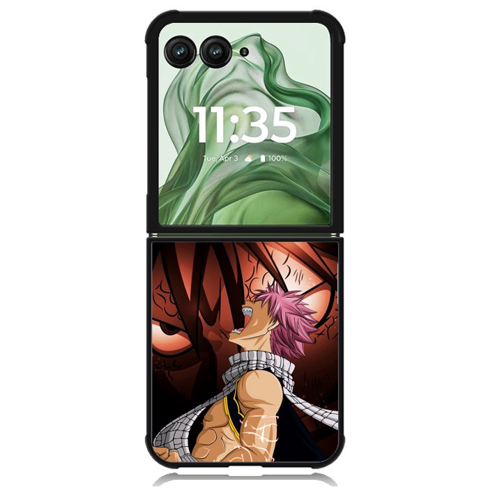 fairy tail natsu Z3727 Motorola Moto Razr+ Plus 2024/2025 Case, Motorola Razr 50 Ultra/50s Ultra Case
