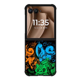 Pokemon Go Tribal Art Z3781 Motorola Moto RAZR Plus 2025 Case