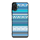 Aztec Pattern Blue Z3811 Samsung Galaxy A07 Case