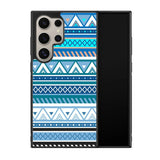 Aztec Pattern Blue Z3811 Samsung Galaxy S24 Ultra 5G Case