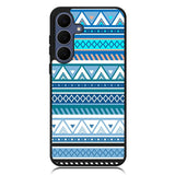 Aztec Pattern Blue Z3811 Samsung Galaxy S25 FE Case