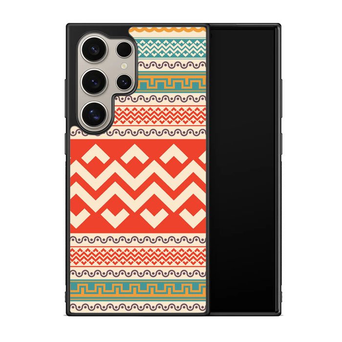 Aztec Pattern Z3812 Samsung Galaxy S24 Ultra 5G Case