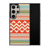 Aztec Pattern Z3812 Samsung Galaxy S25 Ultra 5G Case