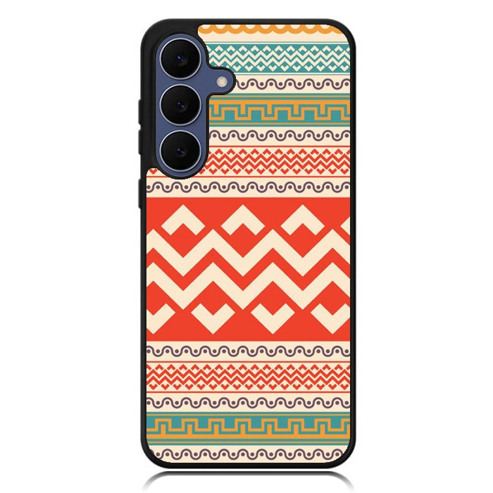 Aztec Pattern Z3812 Samsung Galaxy S25 FE Case