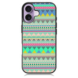 Pastel Aztec pattern Z3832 iPhone 17 Case