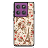 paris vintage Z3833 Motorola Moto Edge 2025 | Moto Edge 60 Fusion | Moto Edge 60 Pro Case