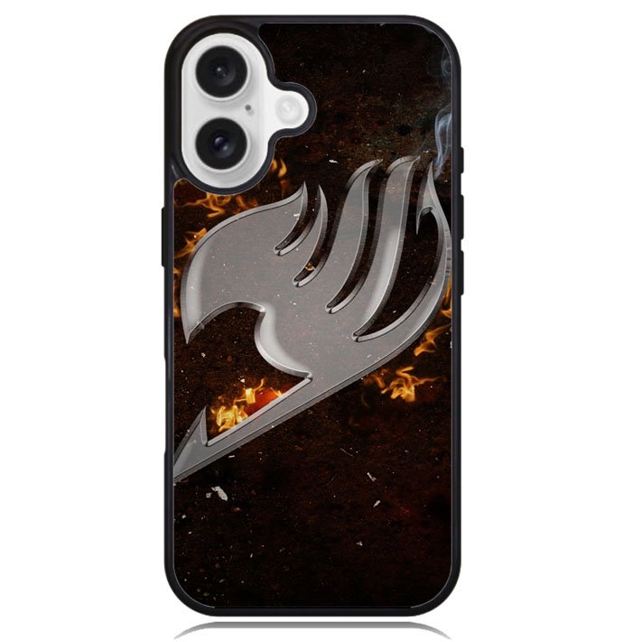 fairy tail Logo Fire Z3696 iPhone 16 Plus Case