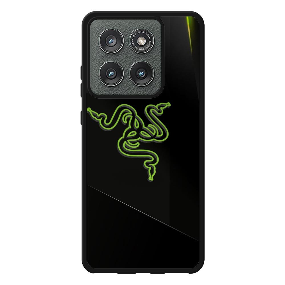 razer on geometric Z4170 Motorola Moto Edge 2025 Case