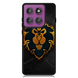 World of Warcraft Alliance Gold Logo Z4196 Motorola Moto Edge 2025 | Moto Edge 60 Fusion | Moto Edge 60 Pro Case