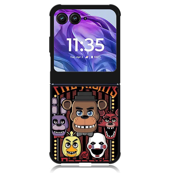 Five Nights At Freddys Characters 1s Motorola Moto Razr 2024 , Moto Razr 50 Case