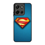 Superman Blue Carbon Logo Motorola Moto G 5G 2025 Case FE6470