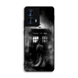 Doctor Who Tardis Police Box Black White Motorola Moto G Power 5G 2024 Case FE5320