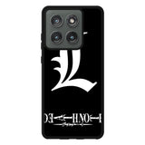 Death Note Light Logo Z4365 Motorola Moto Edge 2025 Case