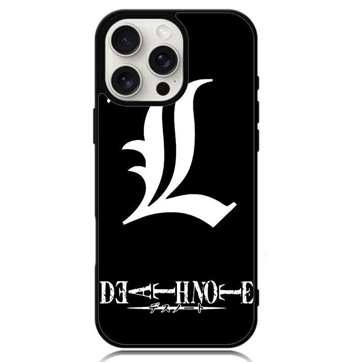 Death Note Light Logo Z4365 iPhone 16 Pro Case