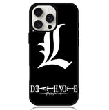 Death Note Light Logo Z4365 iPhone 16 Pro Max Case