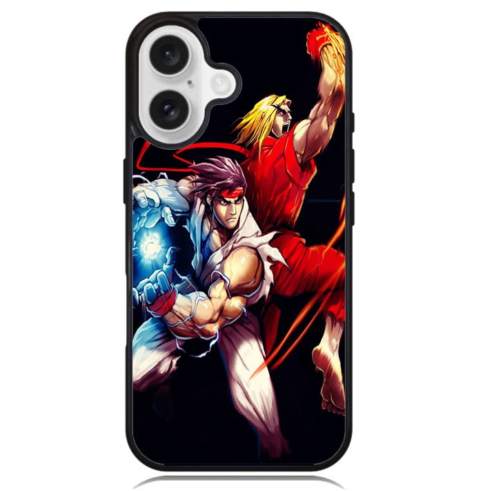 Street Fighter Ryu Ken Z4372 iPhone 16 Case