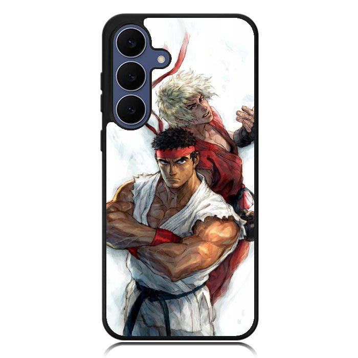Street Fighter Ryu VS Ken Z4373 Samsung Galaxy S25 FE Case