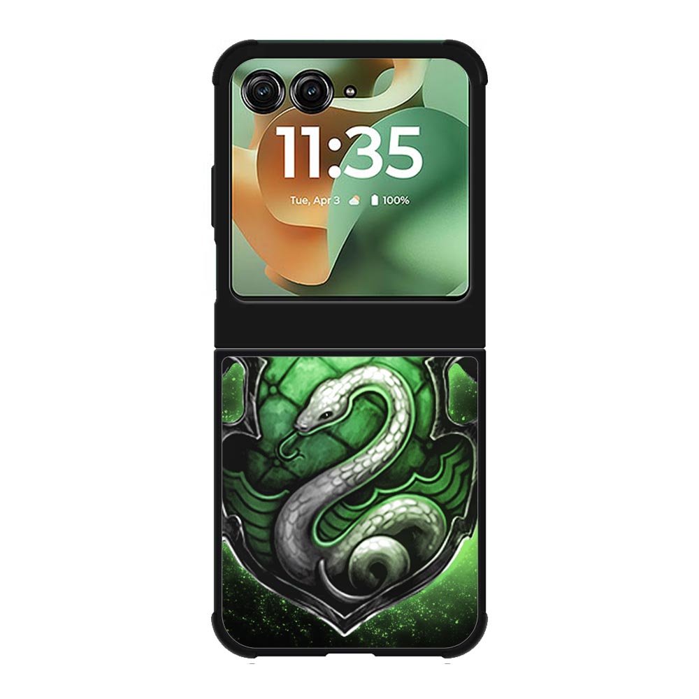 Slytherin Logo Z4390 Motorola Moto RAZR 2025 Case
