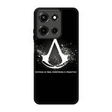 Assassins Creed Symbol Glow Motorola Moto G 5G 2025 Case FE4339