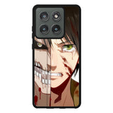 attack on titan eren Z4439 Motorola Moto Edge 2025 Case
