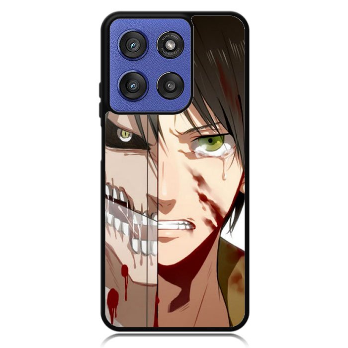 attack on titan eren Z4439 Motorola Moto G Stylus 5G 2025 Case