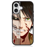 attack on titan eren Z4439 iPhone 16 Plus Case