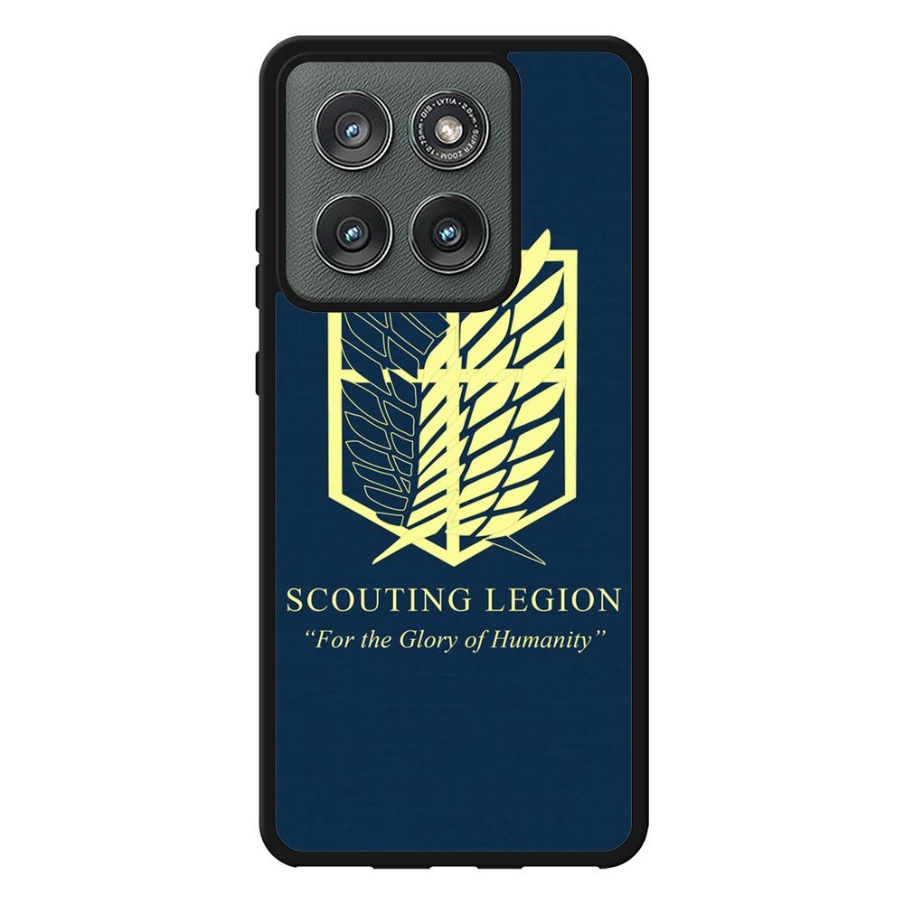 attack on titan Logo minimalist Z4442 Motorola Moto Edge 2025 Case
