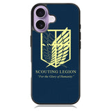 attack on titan Logo minimalist Z4442 iPhone 17 Case