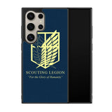 attack on titan Logo minimalist Z4442 Samsung Galaxy S24 Ultra 5G Case