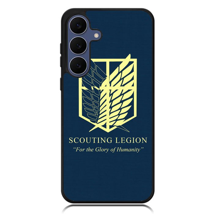 attack on titan Logo minimalist Z4442 Samsung Galaxy S25 FE Case