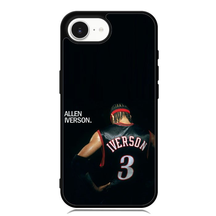 Allen Iverson Black iPhone 16e Case FE1416