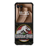 jurassic park Logo Z4493 Motorola Moto RAZR Plus 2025 Case