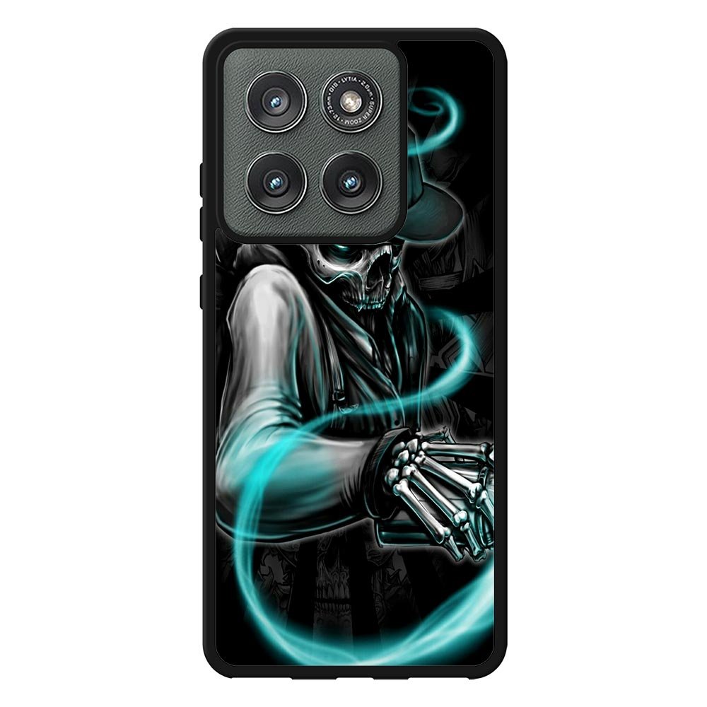 Skull Written Burners Z4580 Motorola Moto Edge 2025 Case