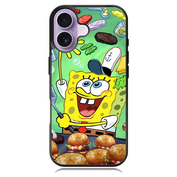 Spongebob Squarepants krabby patty Z4679 iPhone 17 Case