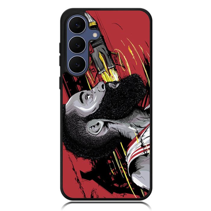 James Harden Rockets Z4764 Samsung Galaxy S25 FE Case