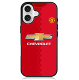 Manchester United jersey Z4791 iPhone 16 Case