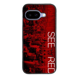 See Red Chicago Bulls Playoffs Z4811 Google Pixel 10A Case