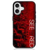 See Red Chicago Bulls Playoffs Z4811 iPhone 16 Case