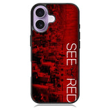See Red Chicago Bulls Playoffs Z4811 iPhone 17 Case