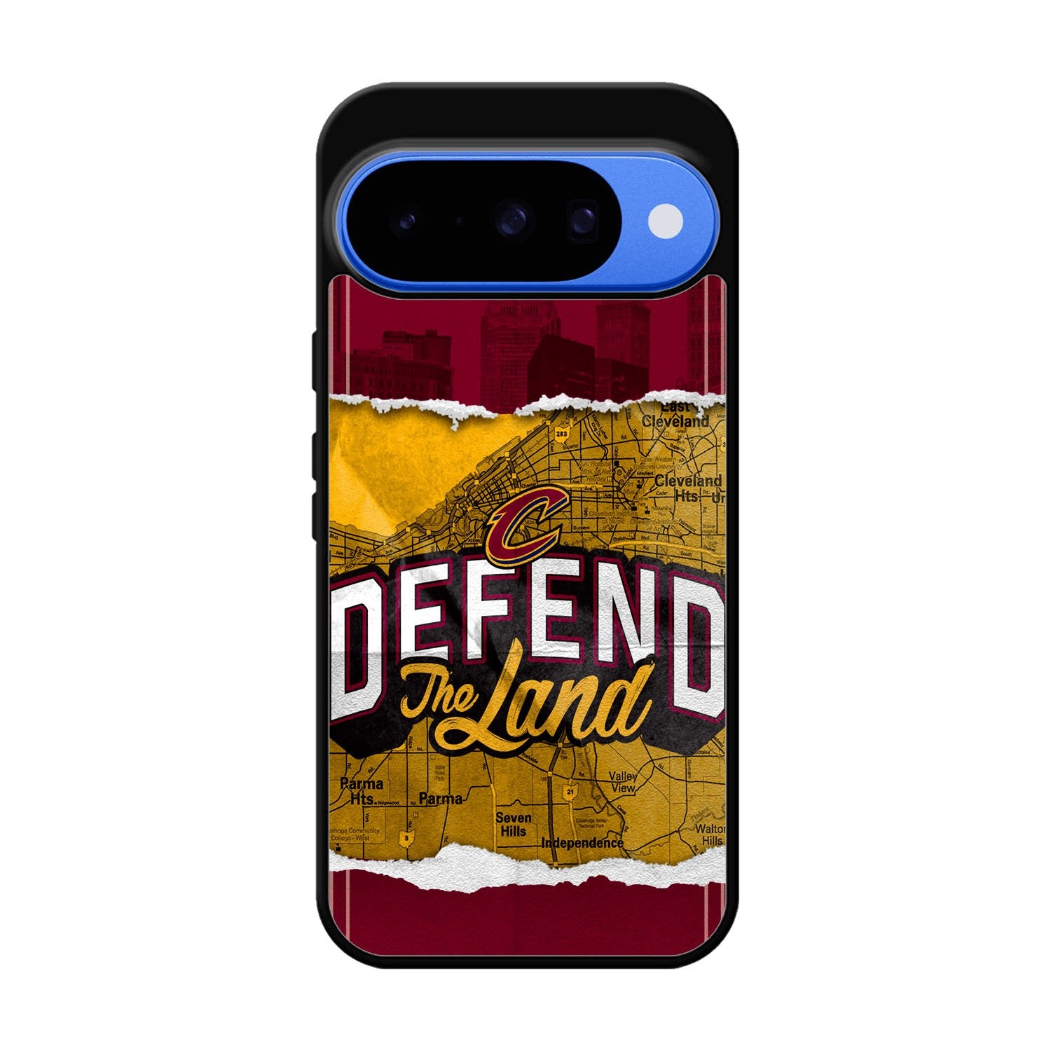 Defend The Land Cavaliers Playoff Z4812 Google Pixel 10 Case