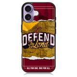 Defend The Land Cavaliers Playoff Z4812 iPhone 17 Case