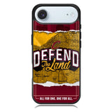Defend The Land Cavaliers Playoff Z4812 iPhone 17 Air Case