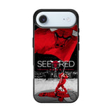 See Red Chicago Bulls Flag Playoff Z4832 iPhone Air Case