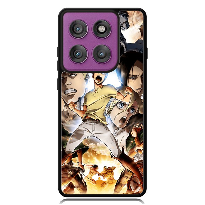 Shingeki no Kyojin Season 2 Z4844 Motorola Moto Edge 2025 | Moto Edge 60 Fusion | Moto Edge 60 Pro Case
