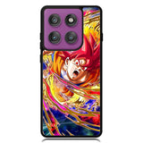 Son goku super saiyan god Z4883 Motorola Moto Edge 2025 | Moto Edge 60 Fusion | Moto Edge 60 Pro Case