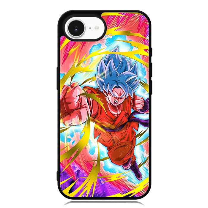 Son goku super saiyan god blue kaioken iPhone 16e Case FE1447