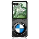 carbon bmw Logo Z4982 Motorola Moto Razr+ Plus 2024/2025 Case, Motorola Razr 50 Ultra/50s Ultra Case