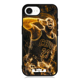 lebron james Fire iPhone 16e Case FE1461