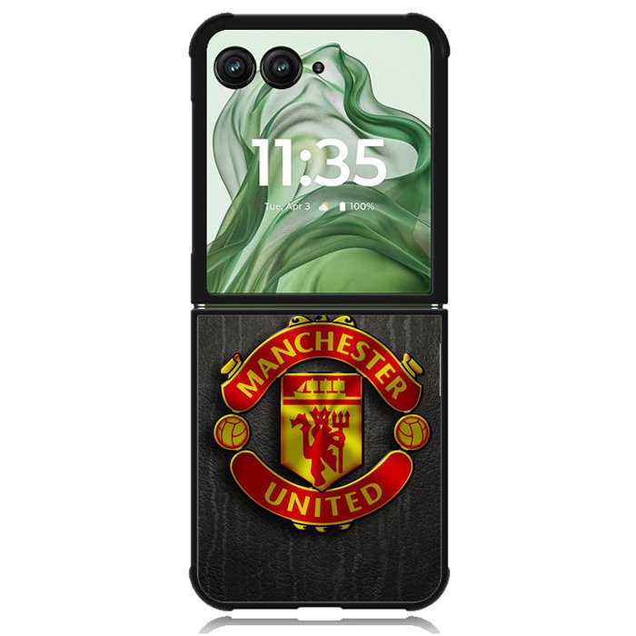Manchester United Z5032 Motorola Moto Razr+ Plus 2024/2025 Case, Motorola Razr 50 Ultra/50s Ultra Case